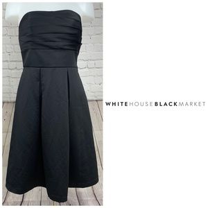 White House Black Market Strapless Dress